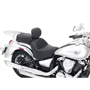 マスタング 79417 ワイドツーリングシート 運転席バックレスト付き カワサキ バルカン VN900 06-20 Mustang 79417 Wide Touring Seat w D