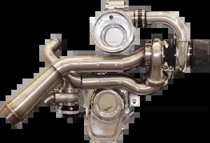 Trask ブラッシュド トルネード ターボ パフォーマンス キット 2017-2023 ハーレーダビッドソン M8 用 Trask Brushed Tornado Turbo Perf