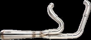 Trask Assault 2:1 排気システム 2006-2017 ハーレーダビッドソン ストリート ボブ ダイナ用 Trask Assault 2:1 Exhaust System for 2006