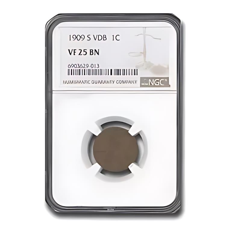 1909-S リンカーン セント VF-25 NGC (ブラウン)