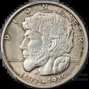 1936 エルジン コムメム ハーフダラー PCGS MS65 ナイス アイ アピール ナイス ストライク
