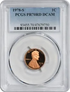 1978-S リンカーン セント PR70RD DCAM PCGS